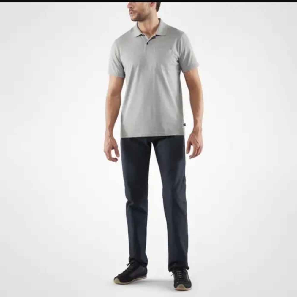 Fjallraven Greenland Re-Cotton Polo Shirt - Mens
